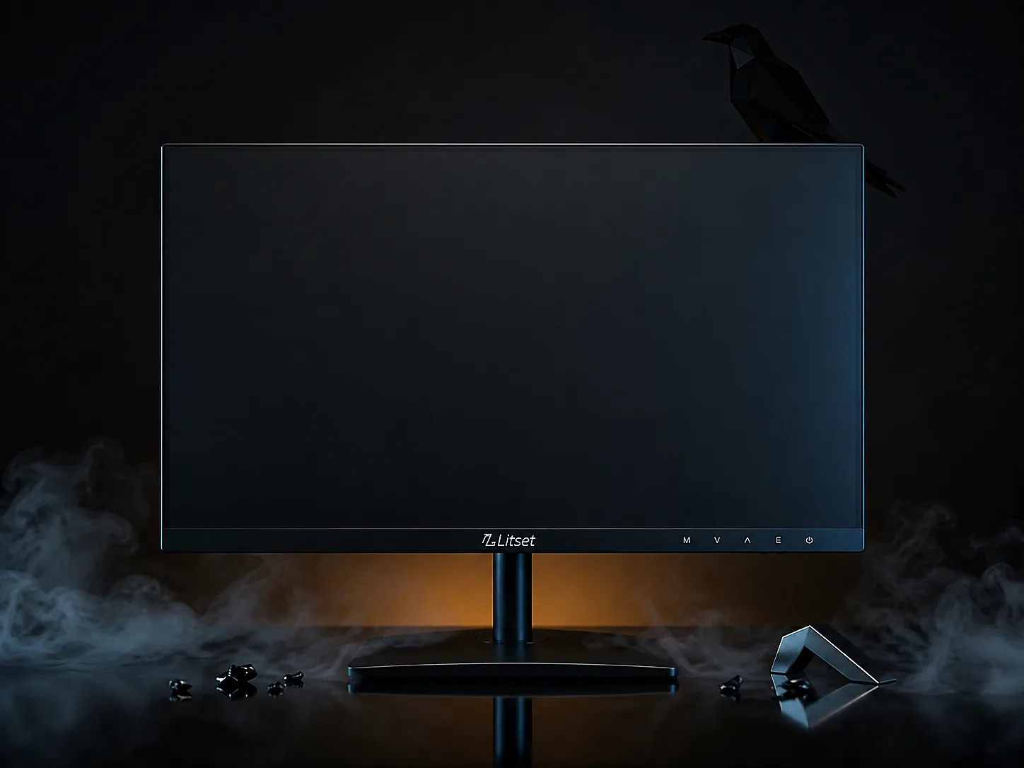 Litset monitor product render